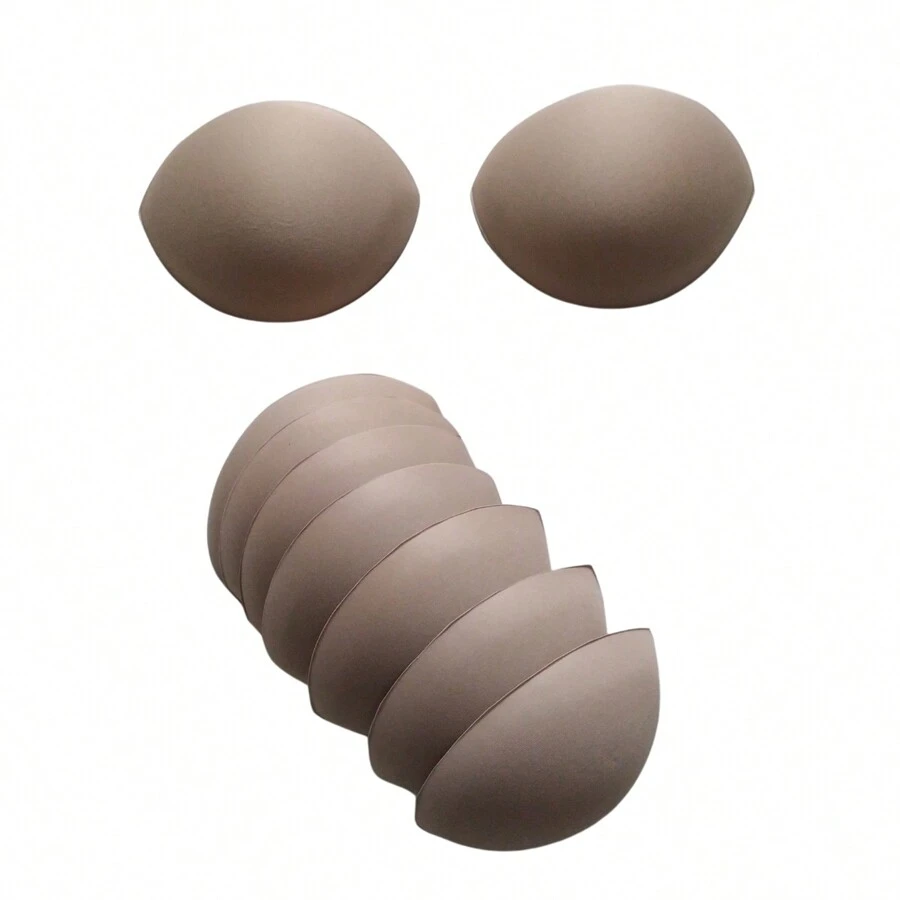 Kit 10 Pairs Of Plain Cat Eye Bras First Line Clothing G - Chocolate - Xem 1