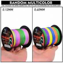 PRO BEROS 1入組4股線100mPE編織釣魚線 - 灰色 - 查看 7