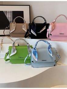 Women's Crossbody Bag Portable Crossbody Travel Medium New Casual (2001) - màu đen - Xem 5