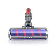 1PC E.LUO Floor Head Soft Roller Brush Fit For V7 V8 V10 V11 V15 Vacuum Cleaners Parts Rotatable - Blue Gray - View 11