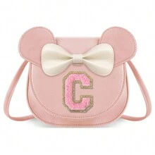 Toddler Girls' Wallet, Cute Bow Wallet/Crossbody Bag/Shoulder Bag, Personalized Glitter Coin Purse, Birthday/Christmas Gift For 1-8 Years Old Girls