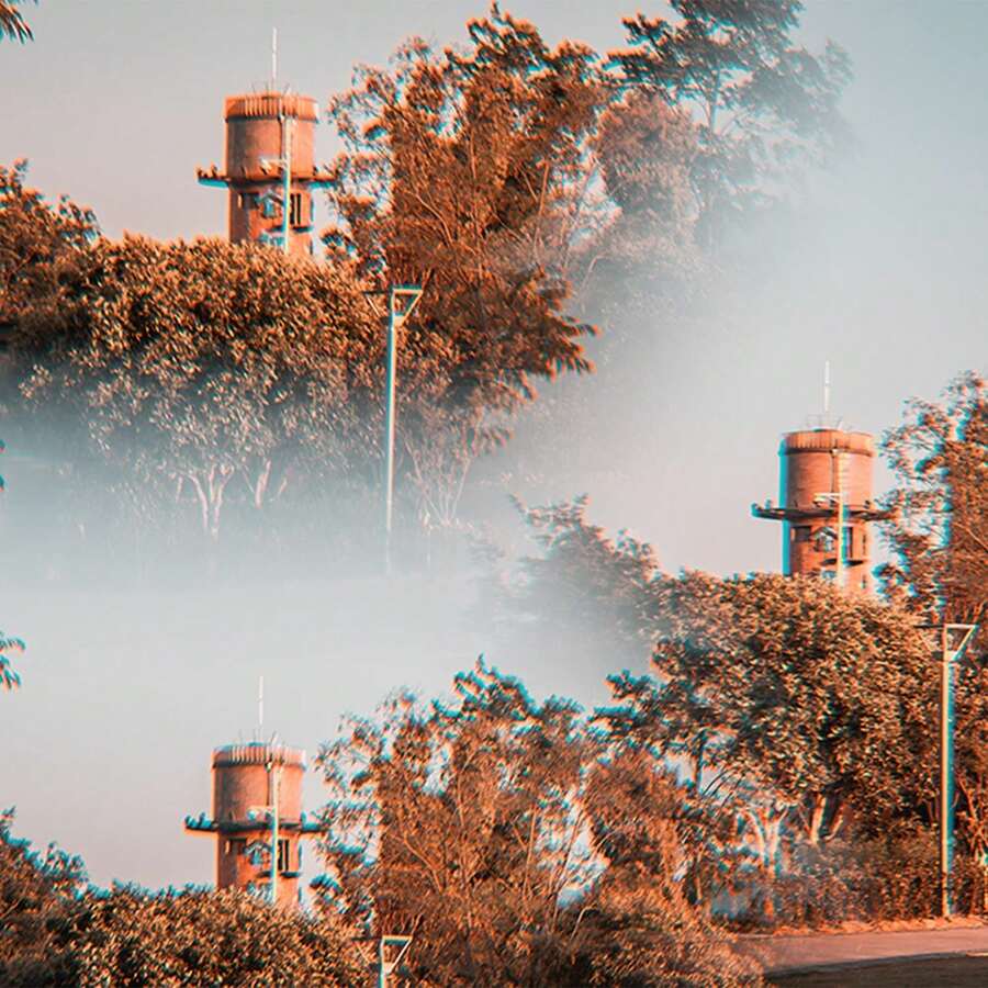 Double Sided, Three Sided, 4+177mm Prism Fractal Effect Filter Prism