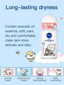 NIVEA Deodorant Roll-On, Dry And Comfortable, 50ml - 23IP - Sweet Fruity Aroma - View 3