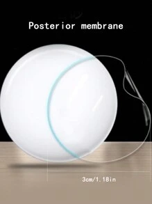 1pc Apple AirTag Protective Film, High Definition Water-Resistant Lost Tracker Screen Protector Film - Multicolor - View 4