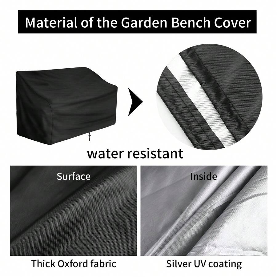 Garden Stacking Chair Cover Waterproof 210D Oxford Fabric Garden