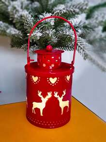 Mới Giáng sinh Đèn lồng Nến Ánh sáng Led Nhỏ bé Đèn lồng Phong cách Bắc Âu Giáng sinh Đồ trang trí Sắp xếp Đồ trang trí - Nhiều màu - Xem 14