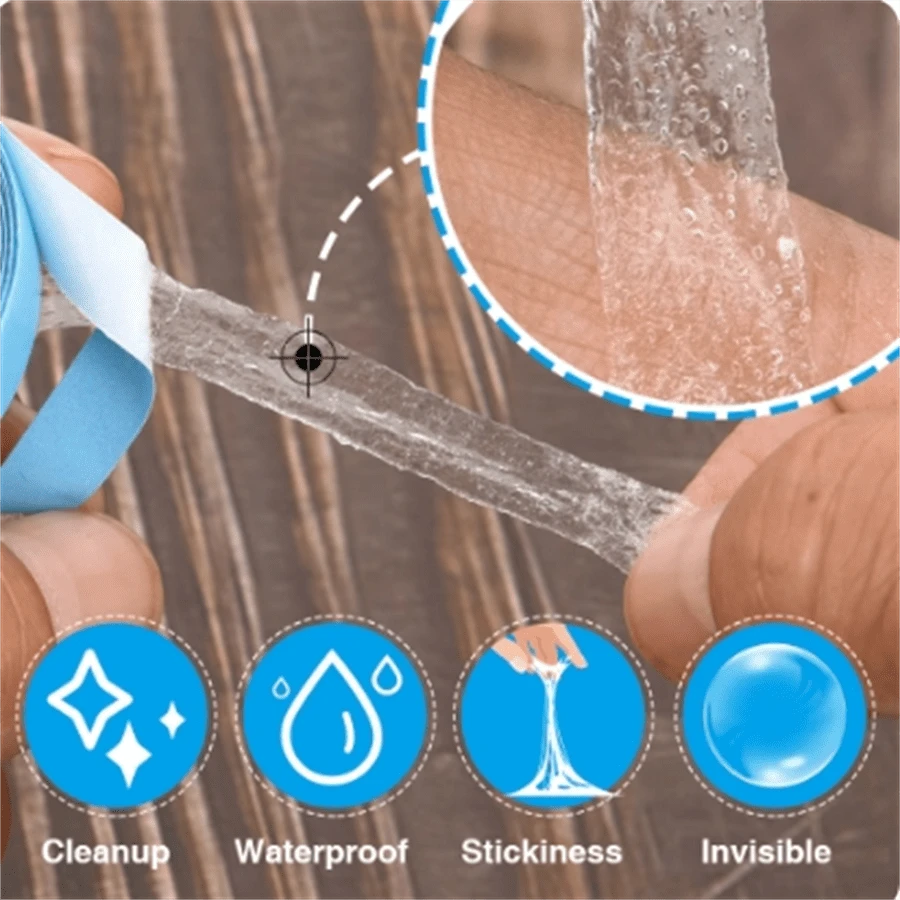 Hair System Tape For Hair Extensions No Shine Bonding DoubleSided Lace