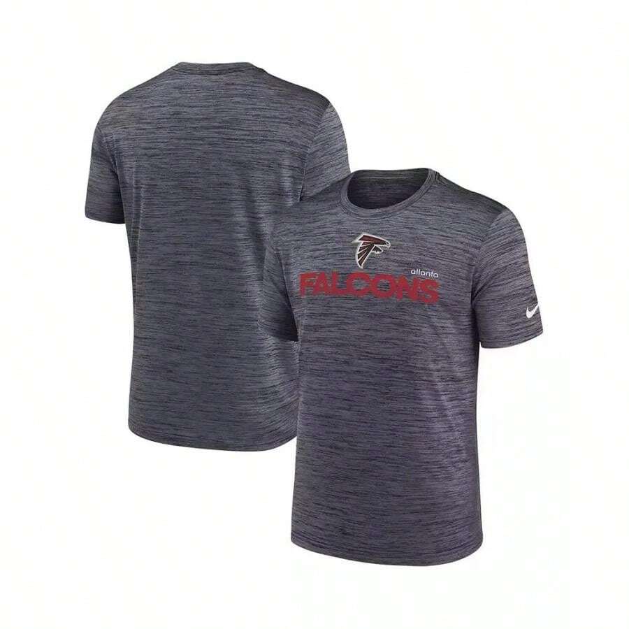 Nike Men's Black Atlanta Fans Blitz Velocity Modern Performance TShirt