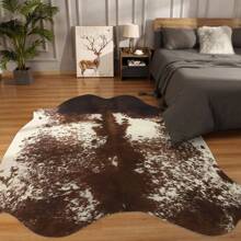 Faux Cow Rug For Living Room Cow Print Rug Non Slip Area Rug Industry Style Western Rugs