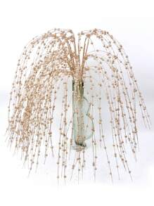 4PCS/8PCS Artificial Sparkling Berry Stem Christmas Shining Branch Christmas Tree Wreath Decoration Holiday Fireplace Wedding DIY Home Decoration