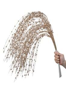 4PCS/8PCS Artificial Sparkling Berry Stem Christmas Shining Branch Christmas Tree Wreath Decoration Holiday Fireplace Wedding DIY Home Decoration