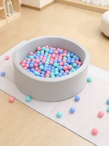 30 piezas de bolas de plástico resistentes a la presión de 2.17 pulgadas/5.5 cm de colores para piscina de bolas de niños pequeños, parque infantil, tienda de campaña, decoración de fiestas de cumpleaños - suaves y seguras, perfectas para fiestas, parques infantiles y piscinas