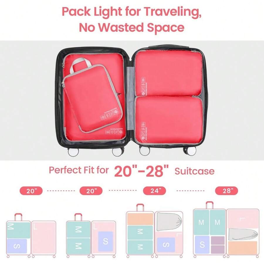 Cambond Compression Packing Cubes For Travel Travel Bags Luggage