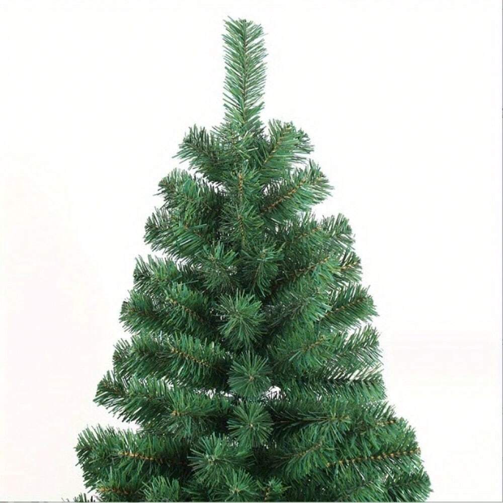 8ft Artificial Christmas Tree Pure Natural Spruce PVC Fir Collapsible