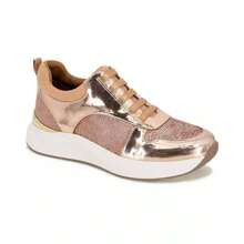 Kenneth Cole Keh Cole Reacn | Women's Christal Slip-On Sneakers - Hoa hồng vàng - Xem 7