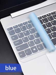 2pcs/1pc Laptop Keyboard Film Silicone Pad Universal 15.6/17 Inch Protective Cover Color Ultra-Thin Protective Film Simple Dust Transparent Film Dirty Cover Back To School Gaming Mouse Pad Desk Accessories Office Supplies Office Office Desk Accessories Mousepad Mouse Pad For Desk - Multicolor - View 4