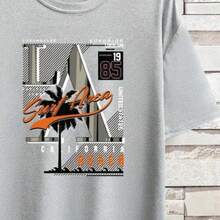 Men's Premium Cotton Mesh T-Shirt Promotion - Xám - Xem 2