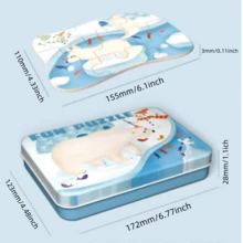 Đồ chơi xếp hình động vật bằng gỗ, Trò chơi ghép hình giáo dục dành cho bé trai và bé gái từ 2-4 tuổi, Kỹ năng vận động tinh, Quà tặng sinh nhật hoàn hảo, Phát triển kỹ năng giải quyết vấn đề và phối hợp tay mắt, Trò chơi xếp hình giáo dục sớm Bộ khối xây dựng nhiều màu sắc kết hợp và ghép đồ chơi phát triển - nhiều màu - Xem 7