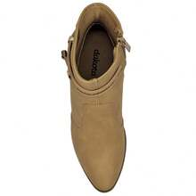 Dakota Pointed Toe Short Boot G9901 Caramel - 駝色 - 查看 4