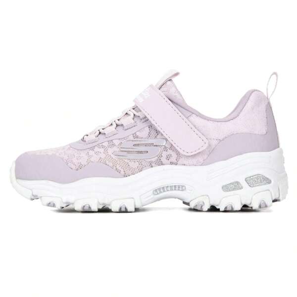 Skechers أحذية رياضية للأطفال، أحذية كاجوال تنفس، أحذية جري خفيفة الوزن مع زخرفة باندا