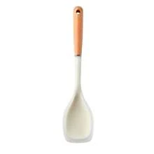Keidason Cuchara de cocina, herramientas y utensilios de cocina, cuchara de silicona para servir, raspar y mezclar, resistente al calor y a las manchas, apta para lavavajillas - cuchara de cocina - Ver 21