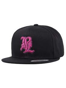 1 件，哥特式字母 B，3D 刺绣棒球帽，适合棒球比赛、篮球、秋季穿着、运动风格、美国精神、90 年代服装、鲜艳颜色平檐，男女皆宜，运动嘻哈帽，可调节户外防晒休闲帽，适合春秋旅行、派对和海滩，万圣节礼物的理想选择 - 純色 - 查看 20