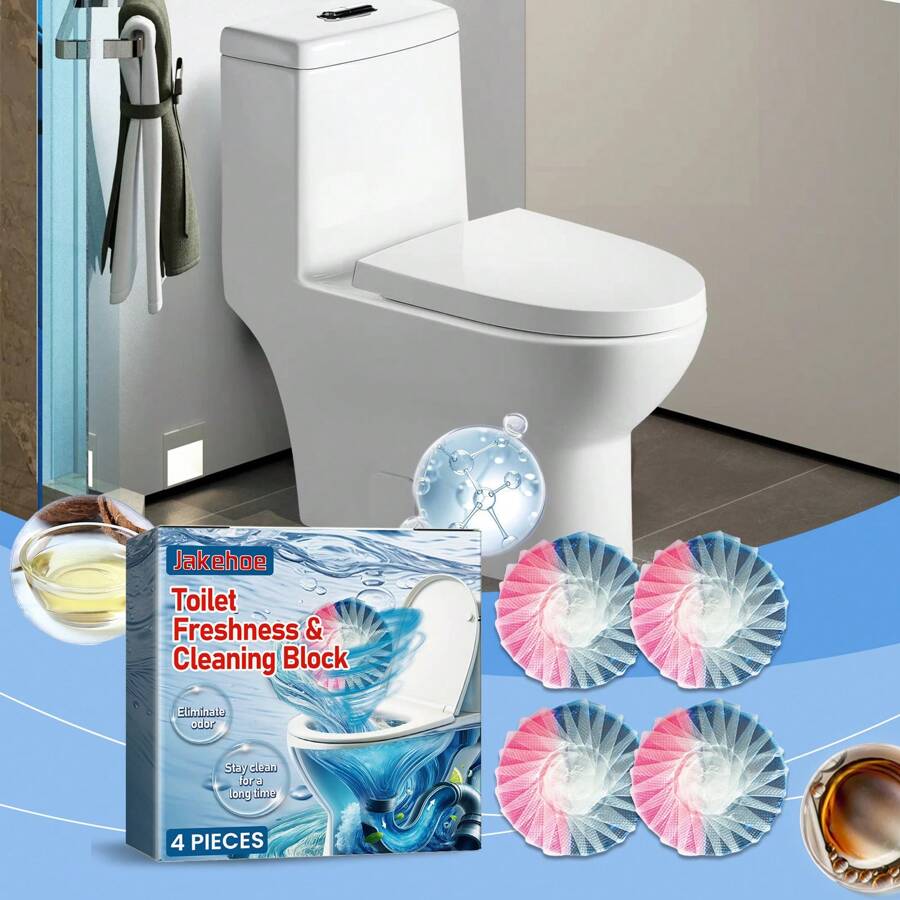 200g Automatic Toilet Bowl Cleaner, Toilet Cleaning Agent, Toilet