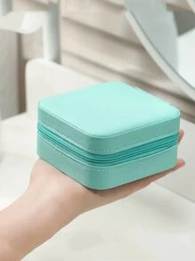 1/4 pezzi Scatola per gioielli, Scatola porta-orologi, Scatola porta-rossetti/cosmetici, Espositore per anelli/orecchini/collane, Armadietto porta-gioielli, Scatola porta-gioielli da viaggio, Scatola porta-gioielli a prova di polvere e anti-ossidazione, Regalo per lei