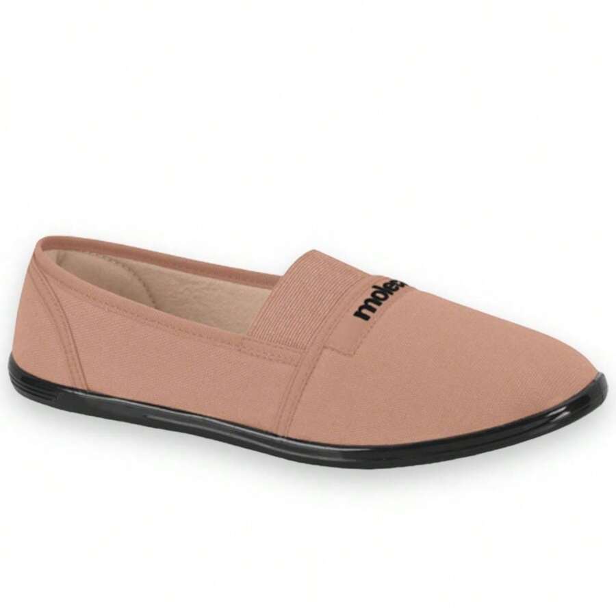 Moleca Original Women's Casual Style New Arrival Comfort Round Toe Fashion Everyday Details - khỏa thân - Xem 1
