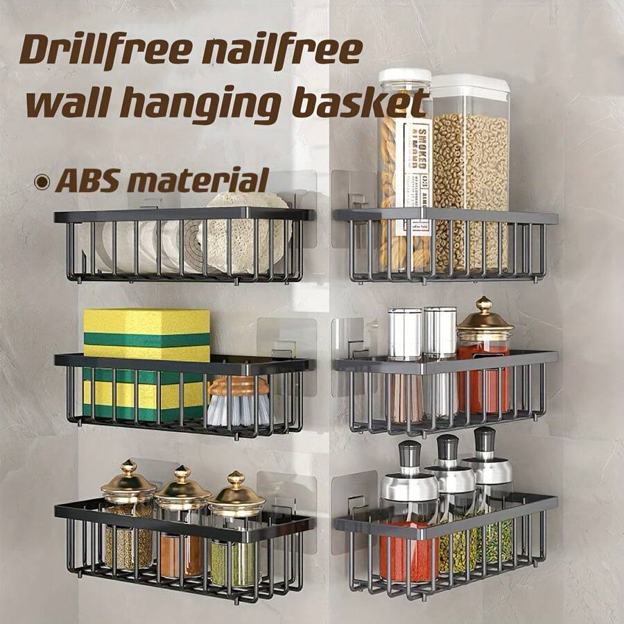 Multipurpose Storage Rack, No Drilling Required For Installation