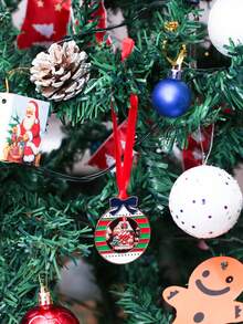 Đồ trang trí cây thông Noel cá nhân hóa, Mặt dây chuyền hình chuông tùy chỉnh Đồ trang trí Giáng sinh cho trang trí nhà ngày lễ, khiêu vũ, đám cưới và tiệc tùng, thêm hình ảnh của bạn (Vàng) - nhiều màu - Xem 3