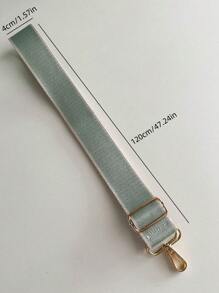 1pc Wide Strap Adjustable Replacement Belt For Purse Crossbody Bags Handbag Women Bag Strap - Green - View 5