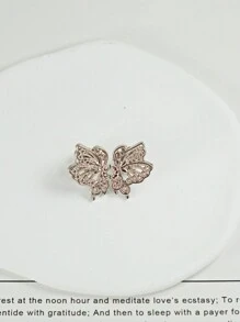 1 Set Adjustable Butterfly Shaped Brooch Clip Suitable For Jeans, T-Shirts, Pants, No Sewing, Detachable Button Clip Without Tools - Adjustable Waist Buckle - View 7
