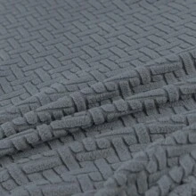 1/2/4/6pcs Corduroy Imitational Velvet Eames Chair Cover Elastic Plastic Shell Chair Seat Cushion Slipcover, Solid Color - Multicolor - View 6