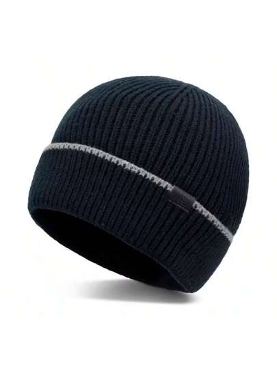 Keh Cole Reacn | Men's Stripe Beanie  Scarf Set