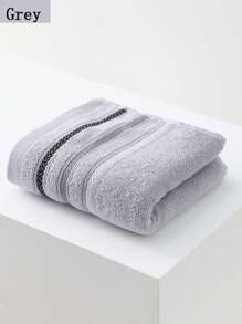 1 块毛巾，适用于洗脸、乔迁礼物、劳动安全毛巾家庭浴室装饰秋季装饰美容院返校家庭浴室淋浴毛巾适用于美容院、酒店运动、家庭必需品、毛巾、皮肤护理