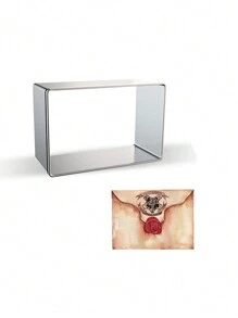 1 Khuôn cắt bánh quy bằng thép không gỉ - Họa tiết cú mèo lâu đài ma thuật, dùng để làm bánh/bánh quy DIY - cắt cookie - Xem 6