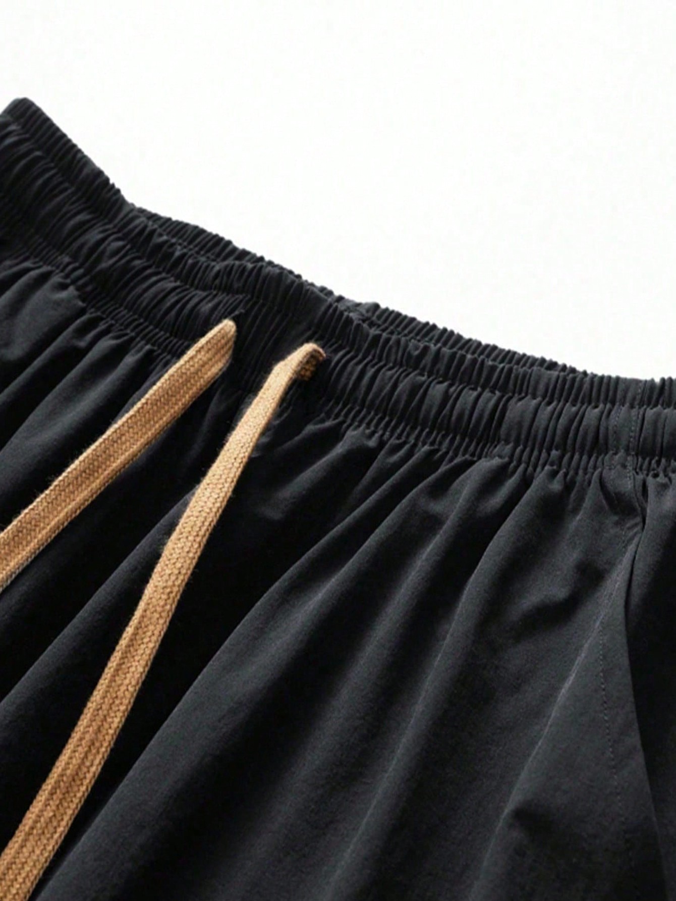 بنطلون رجالي ذو خصر مشدود وساق مستقيمة، للخريف