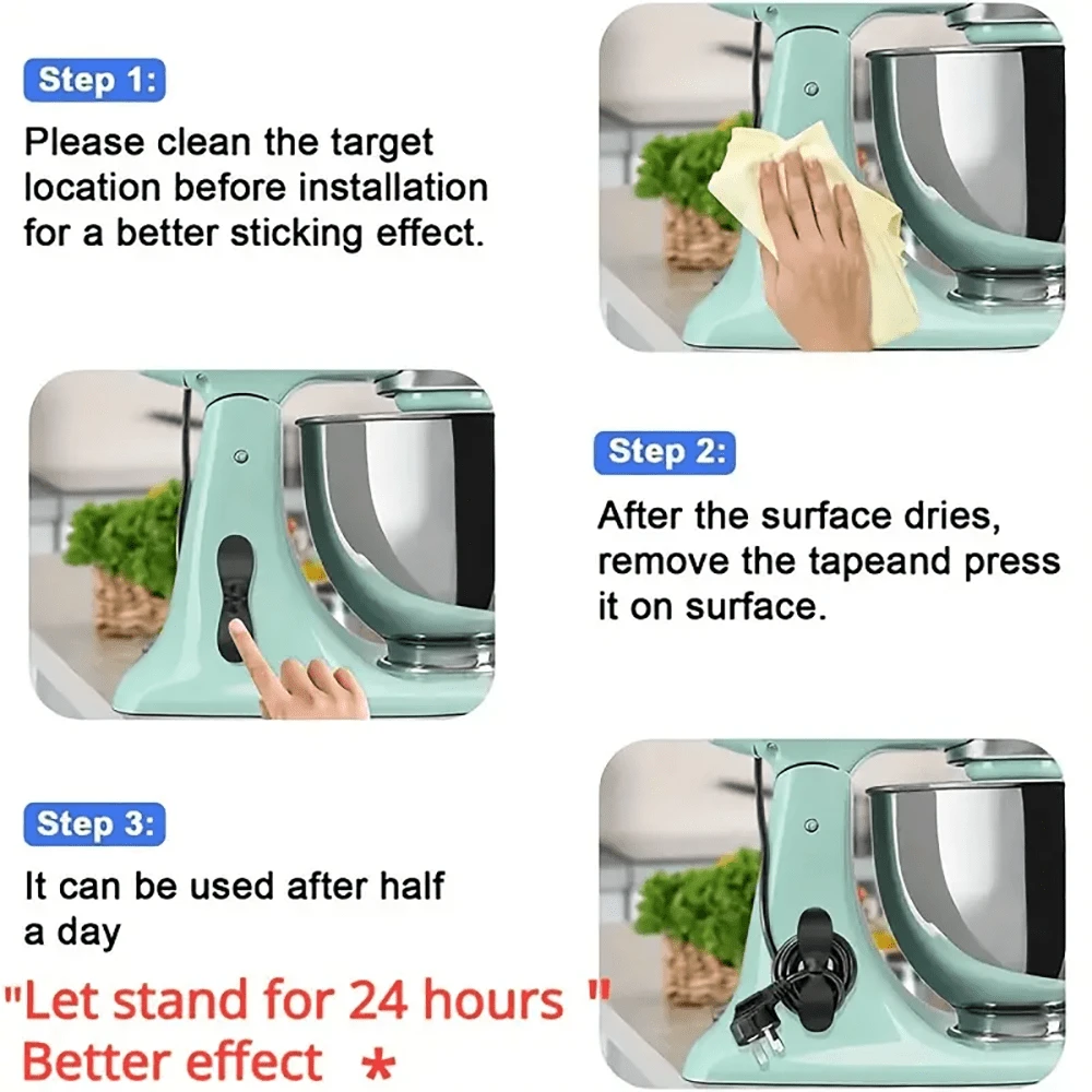 6pcs Premium Cord Winder Organizer Efficient Cable Management System