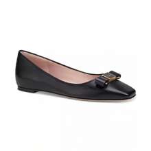 Kate Spade Women's Bowdie Bet Flats - 黑色 - 查看 2