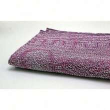 Kit 2 Bathroom Floor Mat Large Floor Towel 100% Cotton Great Absorption Orchid - Màu sắc đa dạng - Xem 5