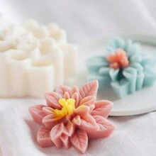 1 件圣诞冬青叶硅胶模具，适合 DIY - 白色 - 查看 5