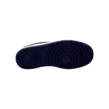 Nike Court Borough 2 Low 2 合成皮革人造皮革黑曜石防滑耐磨轻便低帮运动鞋 GS 白蓝 BQ5448-107 - 白藍色 - 查看 3