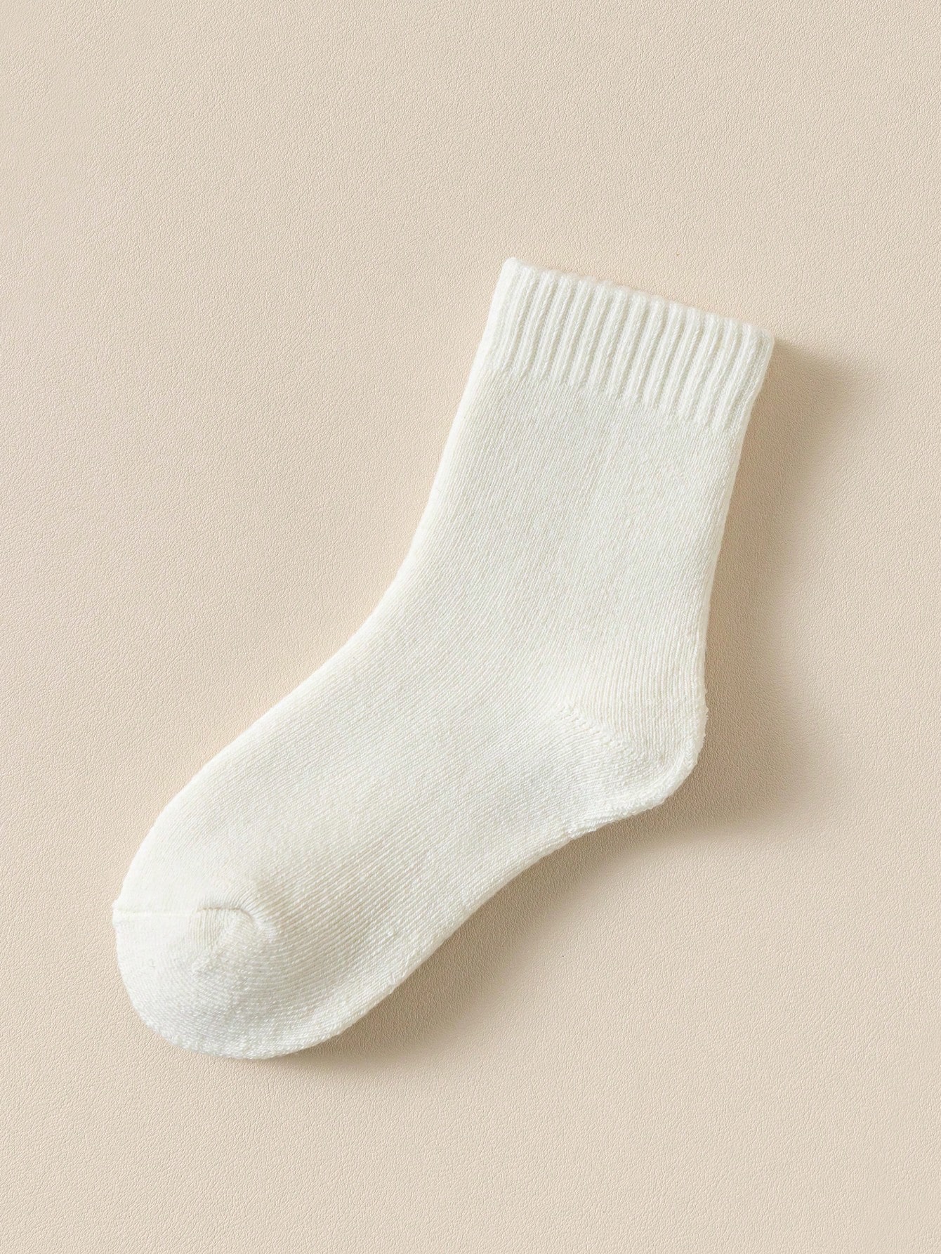 5 أزواج جوارب طاقم للأطفال، جوارب صلبة ذات لون واح...