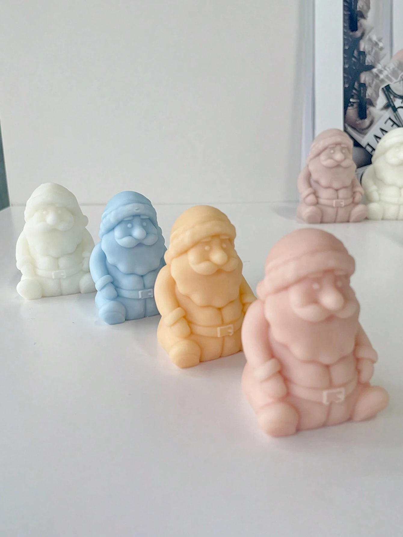 Santa Claus & 3D Animal Resin Casting Mold, For DIY Making And Home