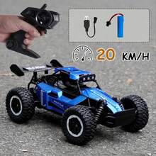 Xe địa hình RC leo núi hợp kim tỷ lệ 1:16, xe điều khiển từ xa tốc độ cao 2,4 GHz, xe tải địa hình điện & quà tặng Giáng sinh - Xe địa hình tốc độ cao điều khiển từ xa bằng hợp kim - Xem 2