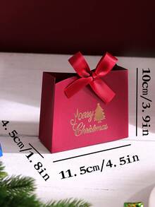 10 款全新创意圣诞树礼盒 - 节日礼盒、派对礼品袋、糖果盒、圣诞礼物小礼盒、零食盒和派对礼品袋、圣诞包装盒礼盒包装盒圣诞派对装饰 - 多色 - 查看 2