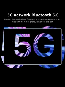 Qetupa New M9-4 10.1 Inch Android 13 Tablet,6GB RAM+128GB ROM,A523 2.0GHZ Octa-Core Processor,5MP Front Camera&13MP Rear Camera,1280x800 IPS Screen 6500mAh Battery,Support BT 5.0&WiFi 6,SD Card,GPS,FM - View 5