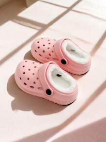New Winter Casual Fashion Home Furnishings Indoor And Outdoor Comfortable Children's Thermal Slippers