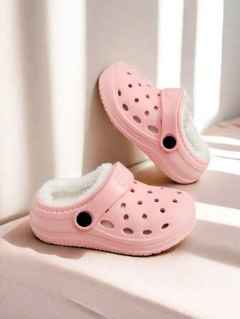 新款冬季休闲时尚潮流家居室内外舒适儿童保暖拖鞋